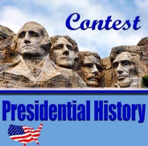 Presidential history contest banner