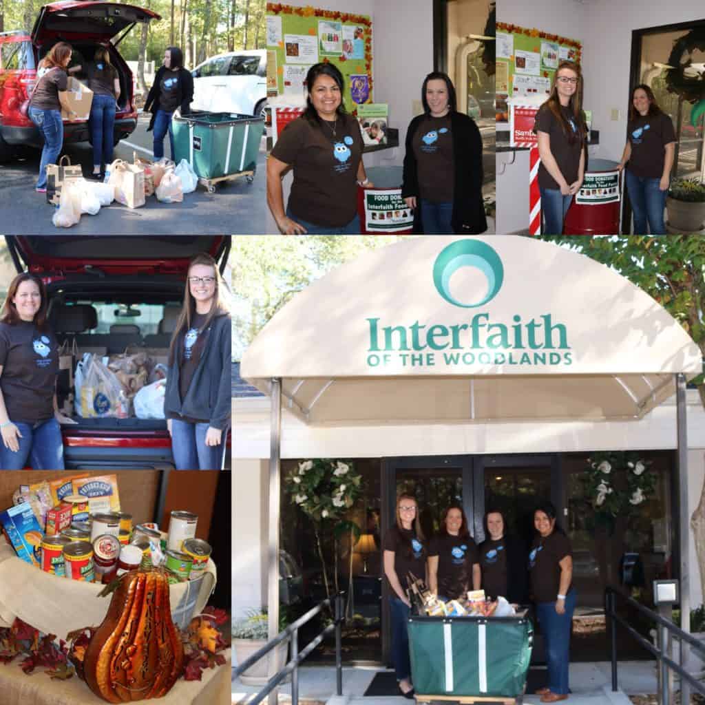 Collage of photos from Interfaith