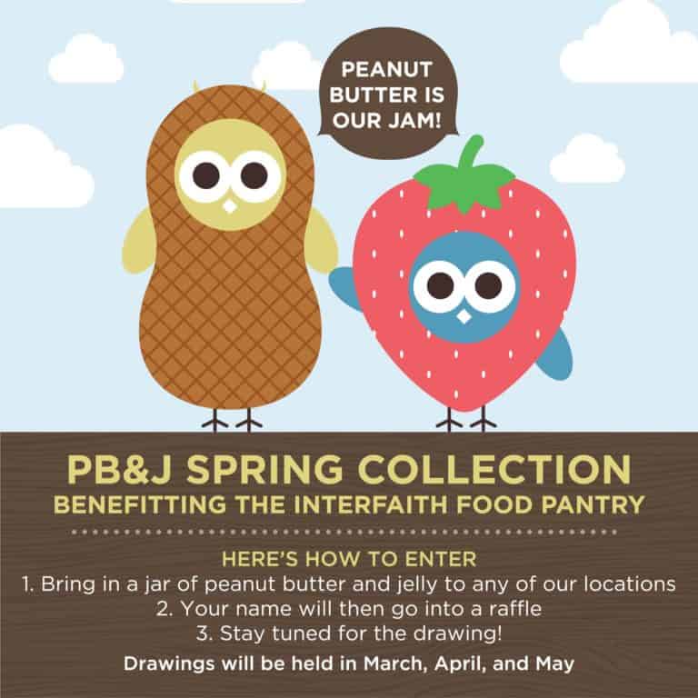 PB&J food pantry flyer