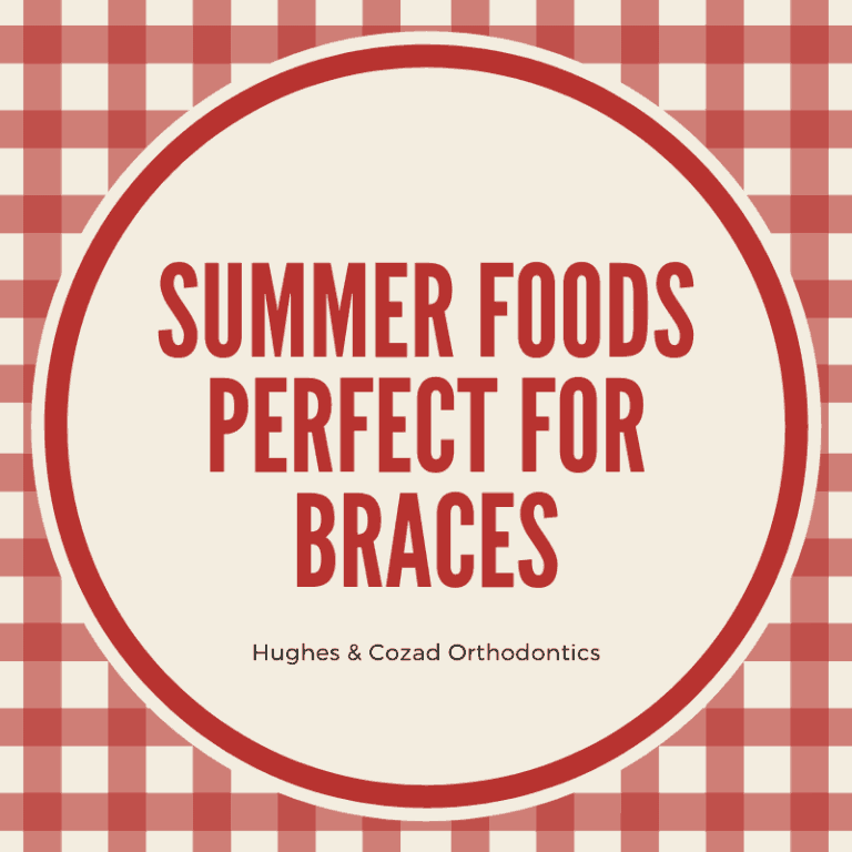 Summer foods perfect for braces banner